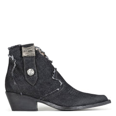 HENDRIK - Black Denim | Donald Pliner Boots