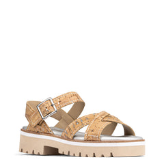 PYPER - Natural Silver Cork | Donald Pliner Casual