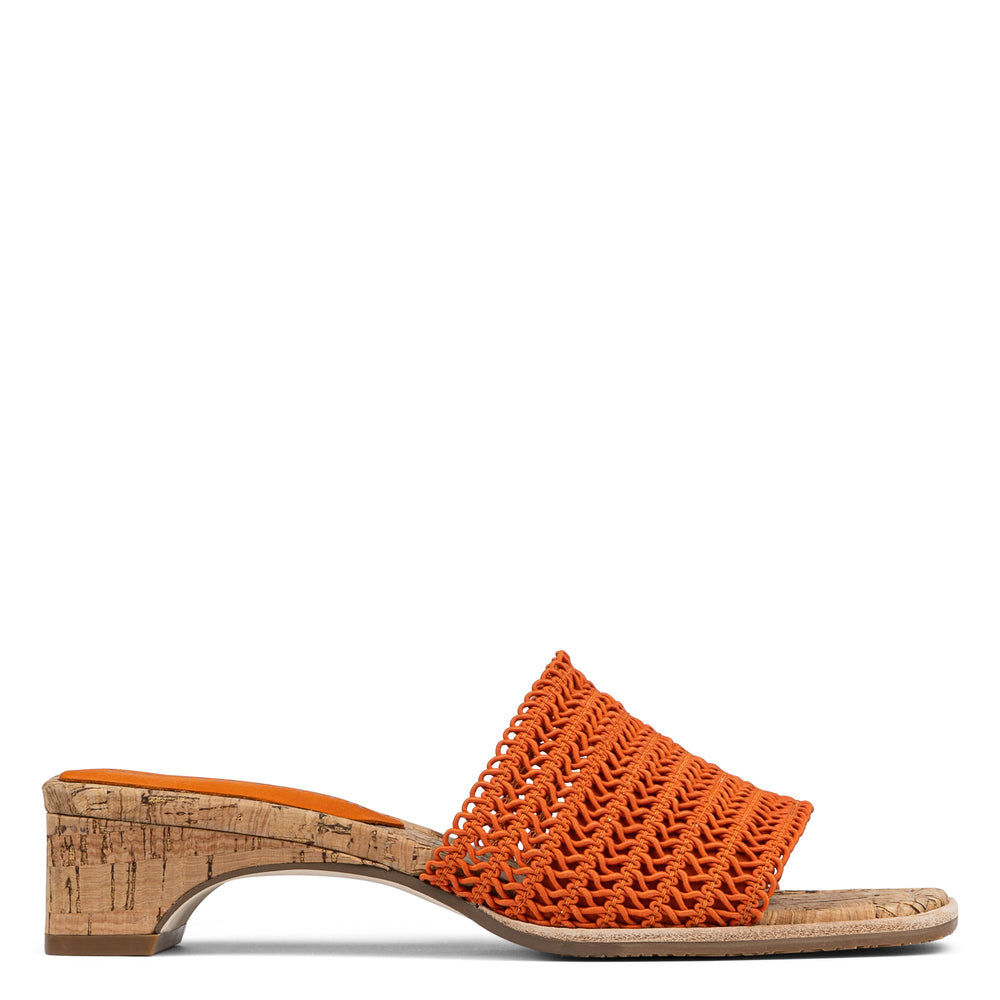 CLODIE - Orange Woven | Donald Pliner Casual
