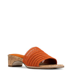 CLODIE - Orange Woven | Donald Pliner Casual