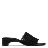 CLODIE - Black Woven | Donald Pliner Casual