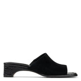 CLODIE - Black Suede | Donald Pliner Casual