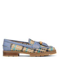 LENNY - Navy Multi | Donald Pliner Casual