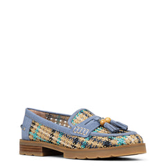 LENNY - Navy Multi | Donald Pliner Casual