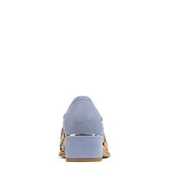 ARROYO - Navy Multi Raffia | Donald Pliner Casual