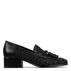 ARROYO - Black Raffia | Donald Pliner Casual