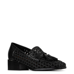 ARROYO - Black Raffia | Donald Pliner Casual