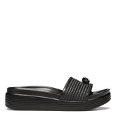FARRAH - Black Raffia | Donald Pliner Casual