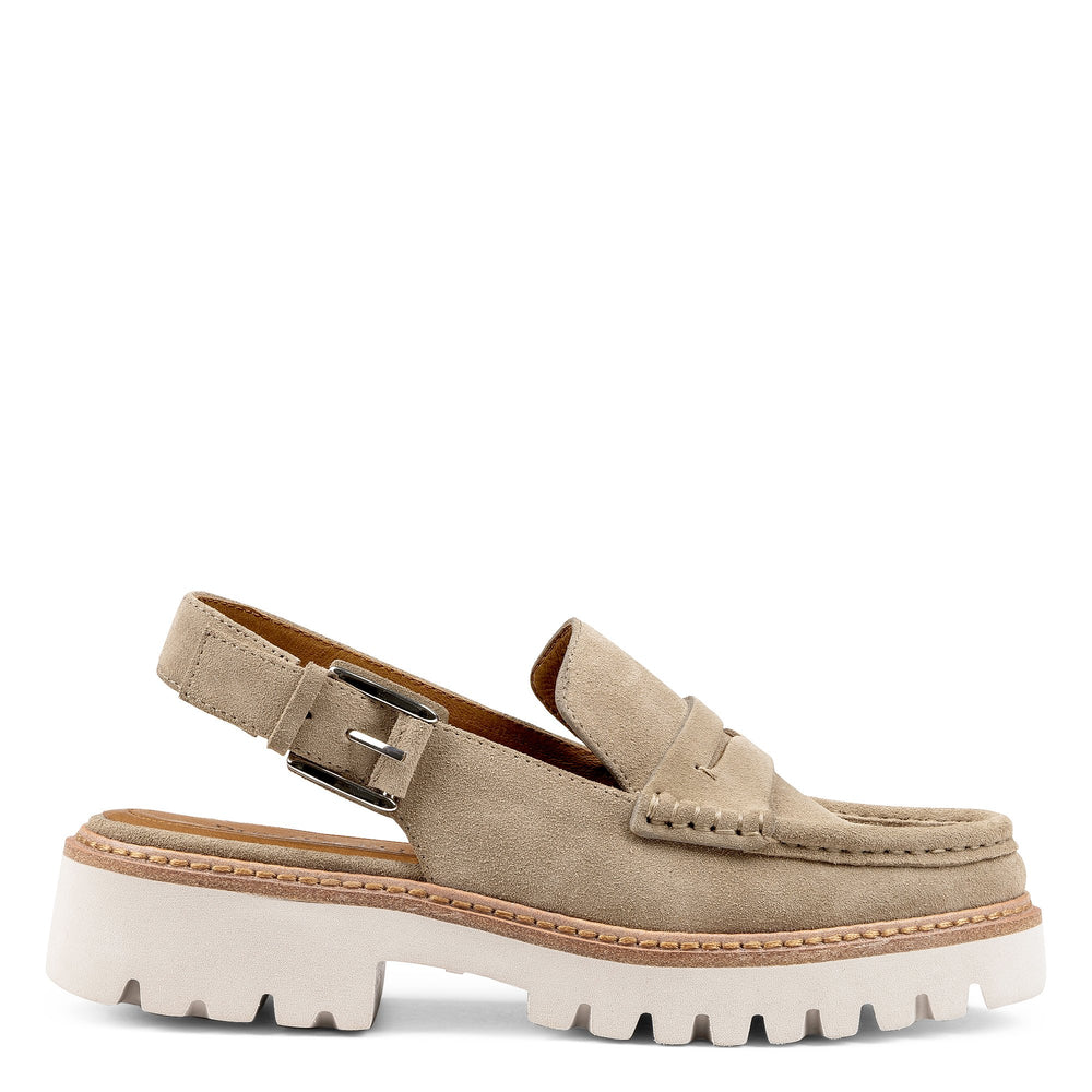 HALIE - Taupe Suede | Donald Pliner Casual