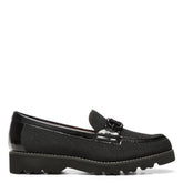LOAFER W LUG - Black | Donald Pliner Casual