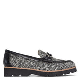 CLIO - Black White Raffia | Donald Pliner Casual