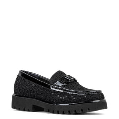 HELIO - Black Bouclé | Donald Pliner Casual