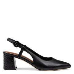 SONG - Black Leather | Donald Pliner Dress