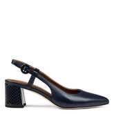 SONG - Navy Leather | Donald Pliner Dress