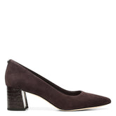 SUZETTE - Dark Brown Suede | Donald Pliner Dress