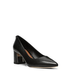 SUZETTE - Black Leather | Donald Pliner Dress