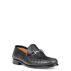 EVANSTON - Black Pebbled Calf | Donald Pliner Casual