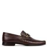 DACIO - Dark Brown Lizard Print | Donald Pliner Casual