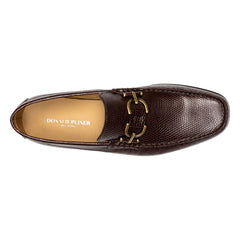 DACIO - Dark Brown Lizard Print | Donald Pliner Casual