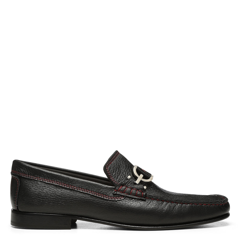 DACIO - Black Leather | Donald Pliner Casual