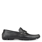 DACIO DRIVER - Black Tumbled Leather | Donald Pliner Casual