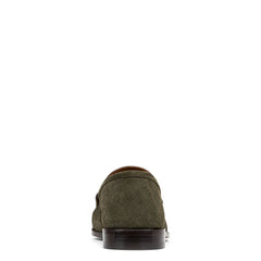 EVANSTON - Military Green Suede | Donald Pliner Casual