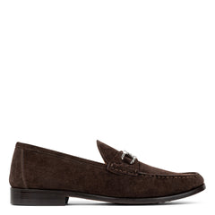 EVANSTON - Chocolate Brown Suede | Donald Pliner Casual