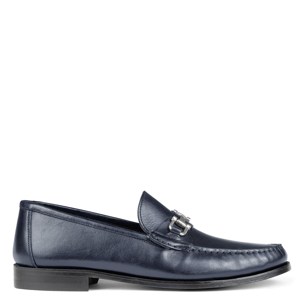 EVANSTON - Navy Leather | Donald Pliner Casual