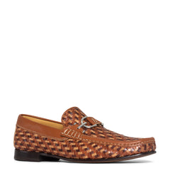 DACIO - Cognac Woven | Donald Pliner Casual