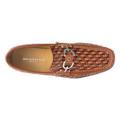 DACIO - Cognac Woven | Donald Pliner Casual