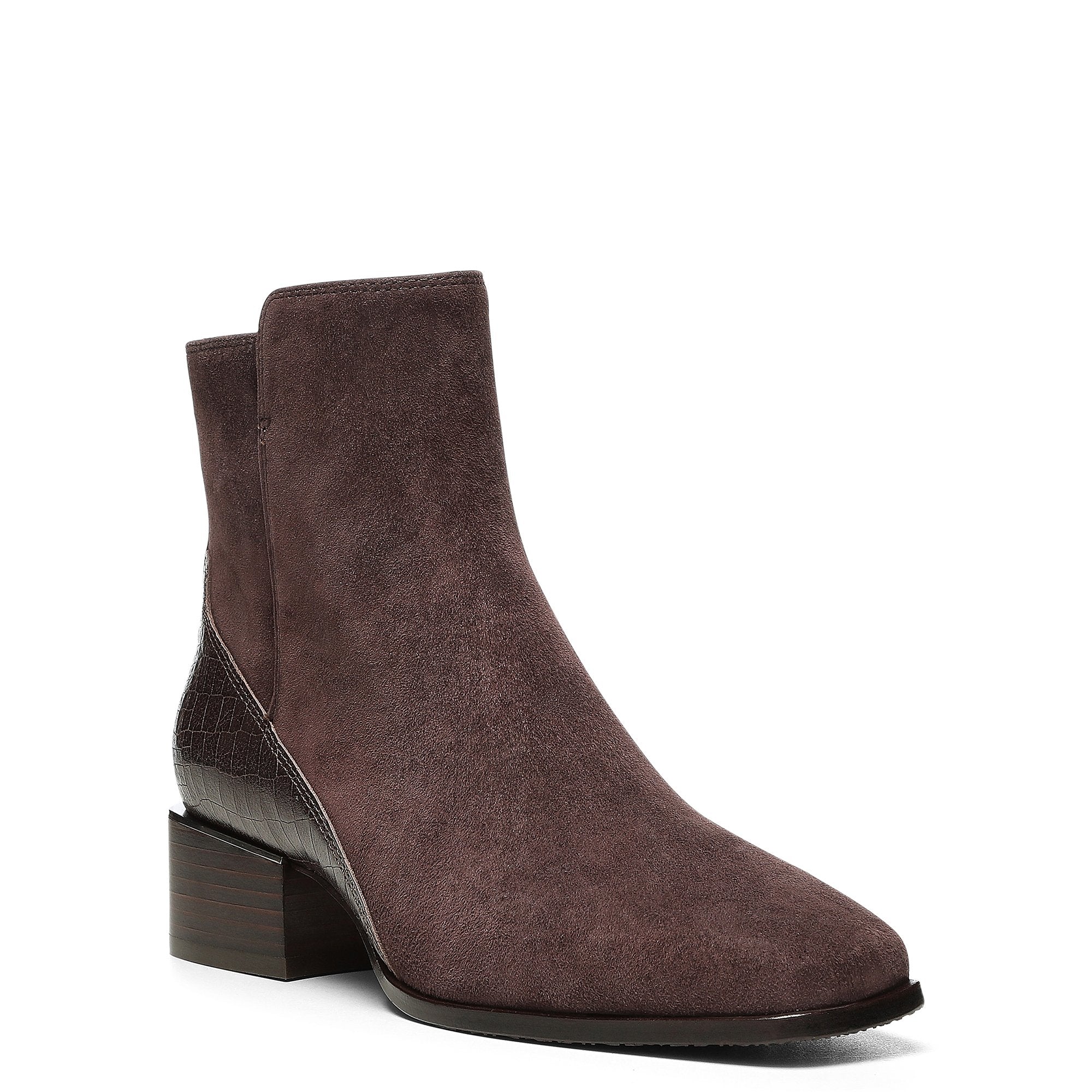 AZIA - Dark Brown Suede | Donald Pliner Boots
