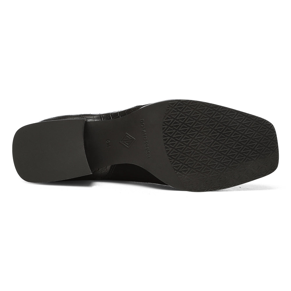 AZIA - Black Suede | Donald Pliner Boots