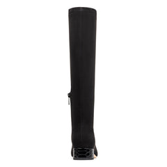 DOLORES KNEE-HIGH - Black Suede | Donald Pliner Boots