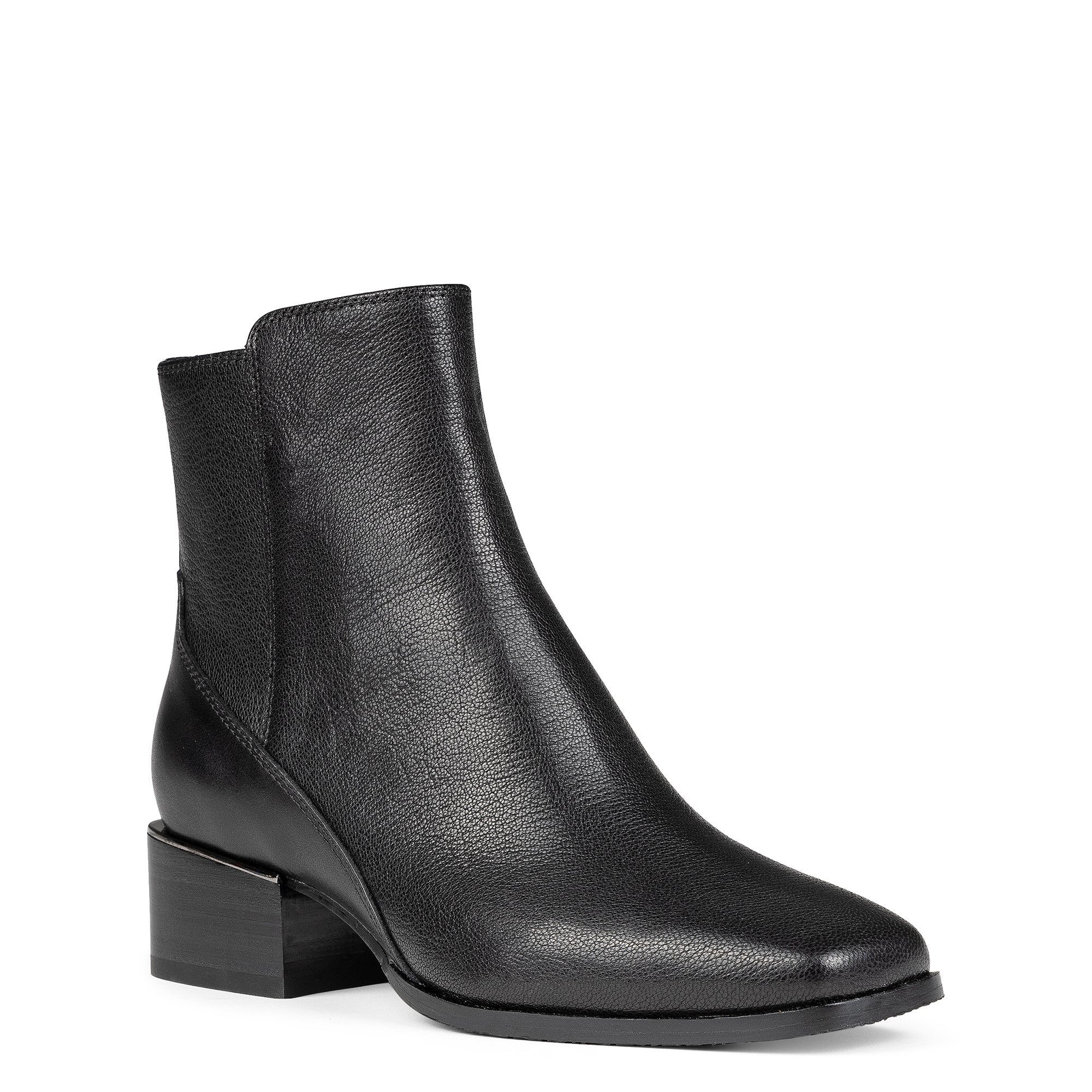 AZIA - Black Leather | Donald Pliner Boots
