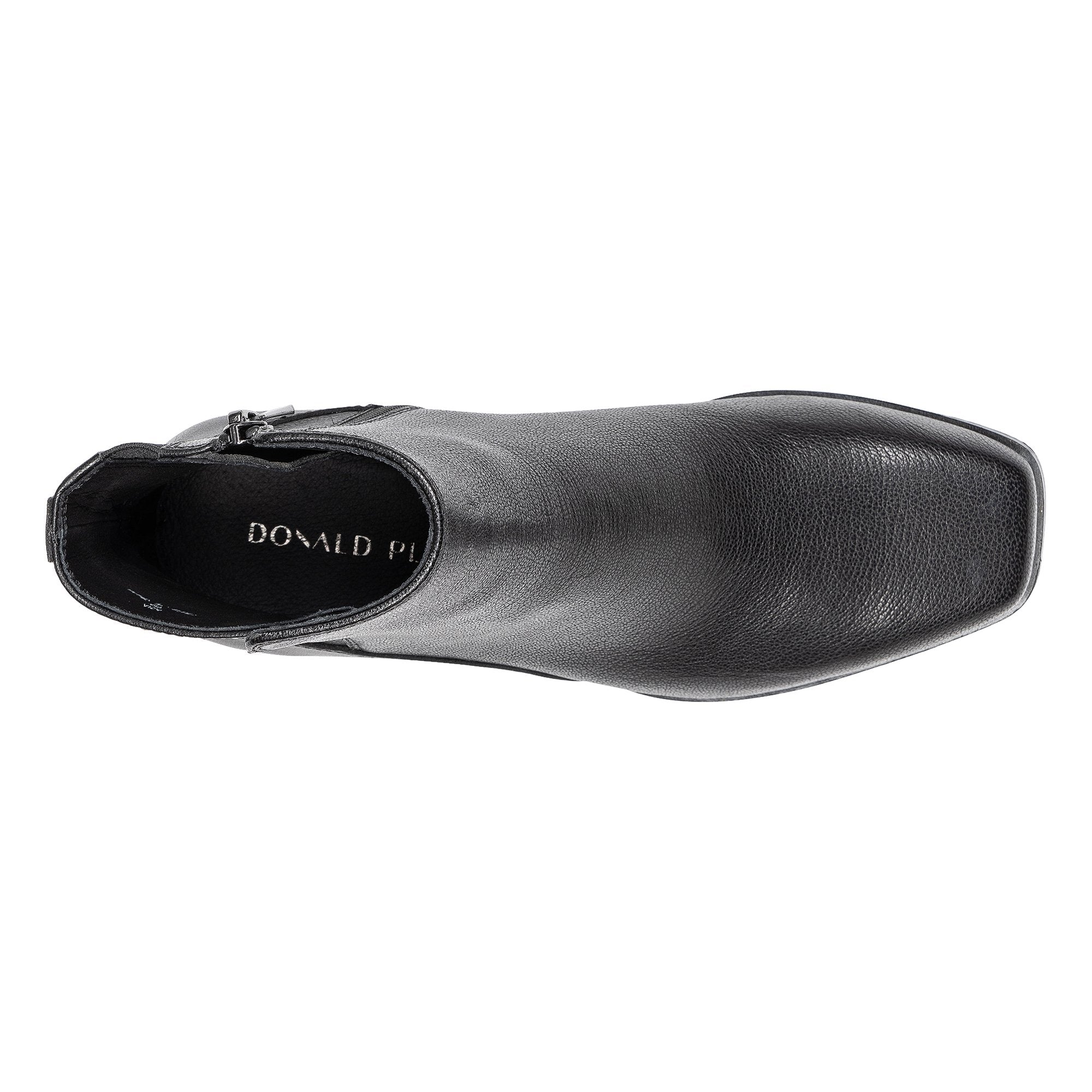 AZIA - Black Leather | Donald Pliner Boots