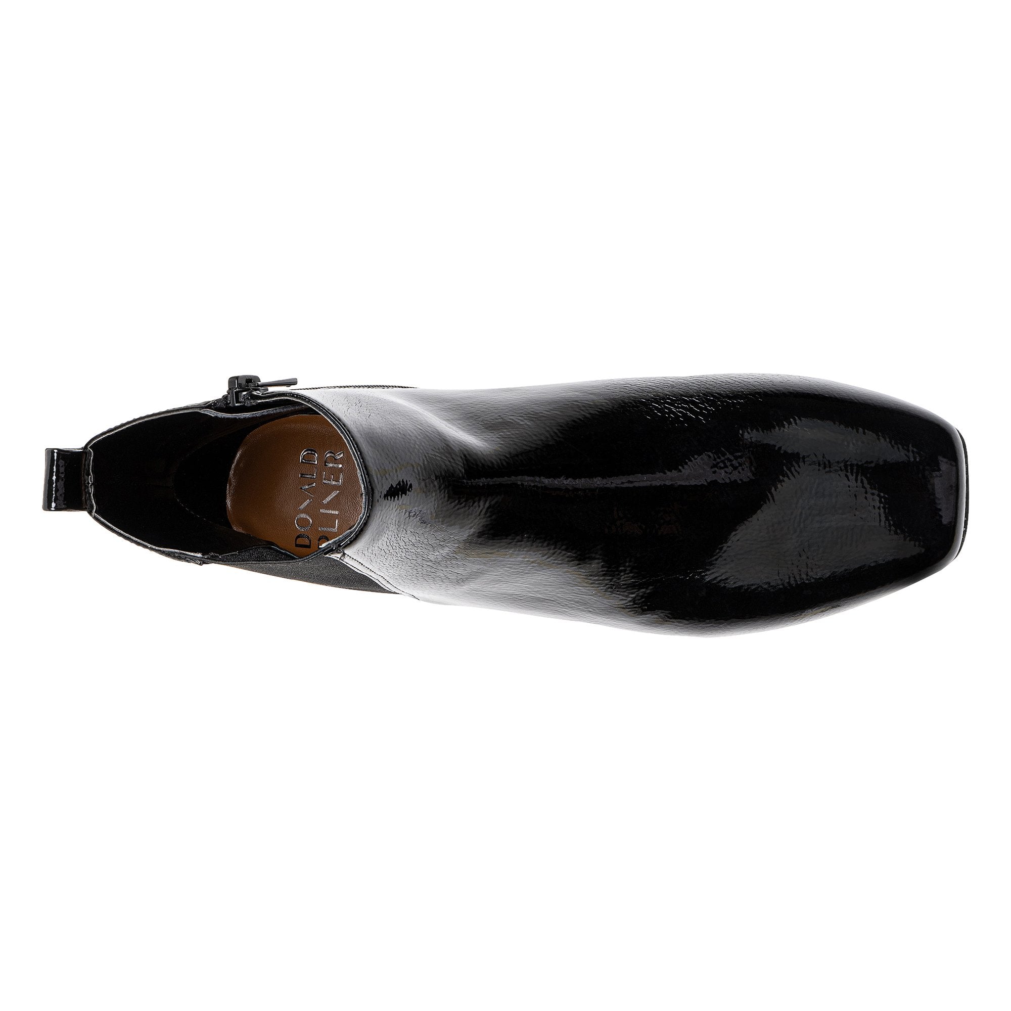 TRAVIS - Black Patent | Donald Pliner Boots