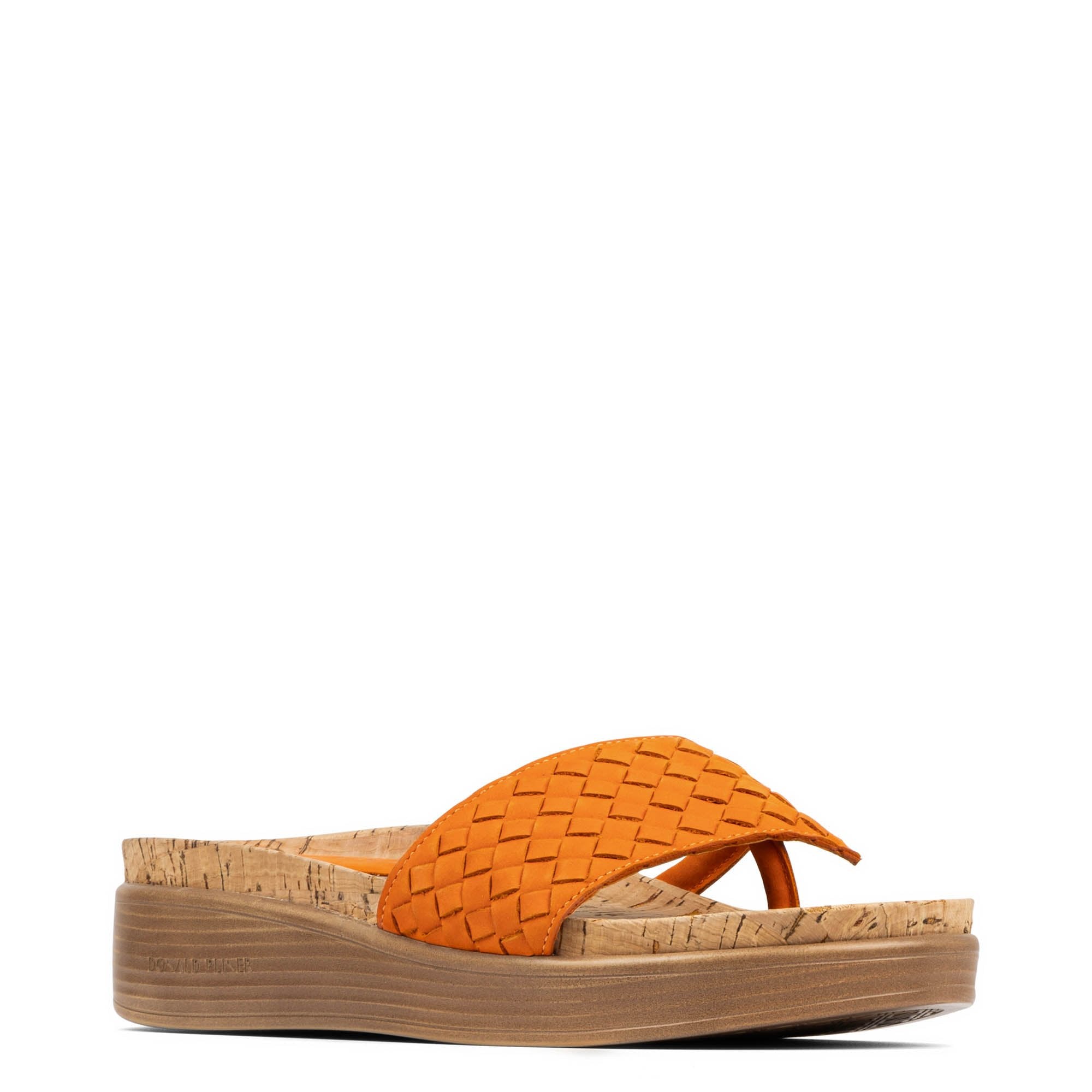 FIFI - Orange Woven | Donald Pliner Casual
