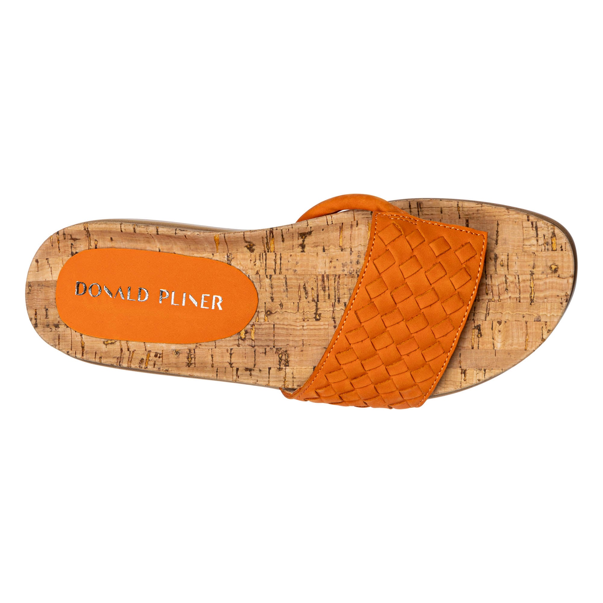 FIFI - Orange Woven | Donald Pliner Casual