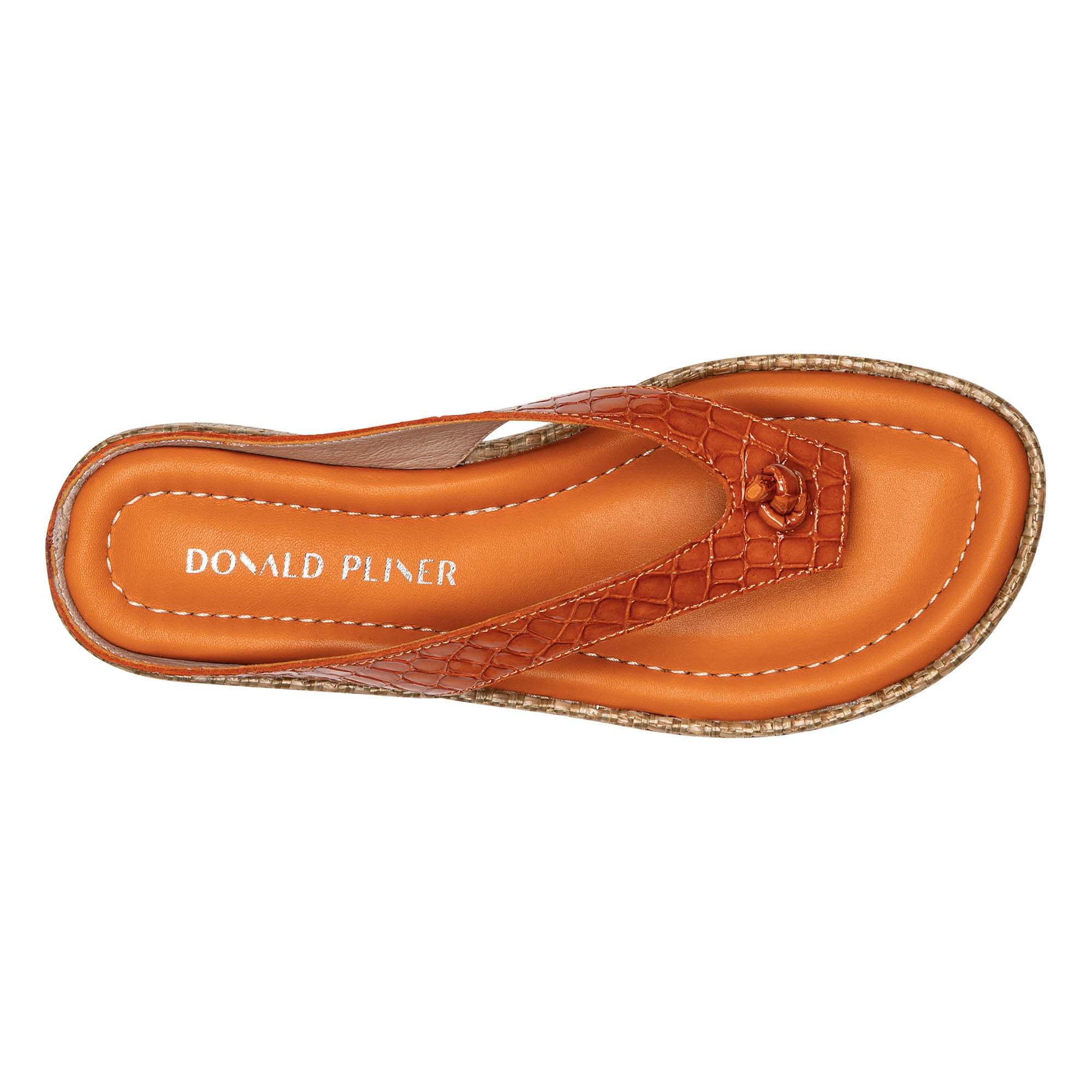 SEENA - Orange | Donald Pliner Casual