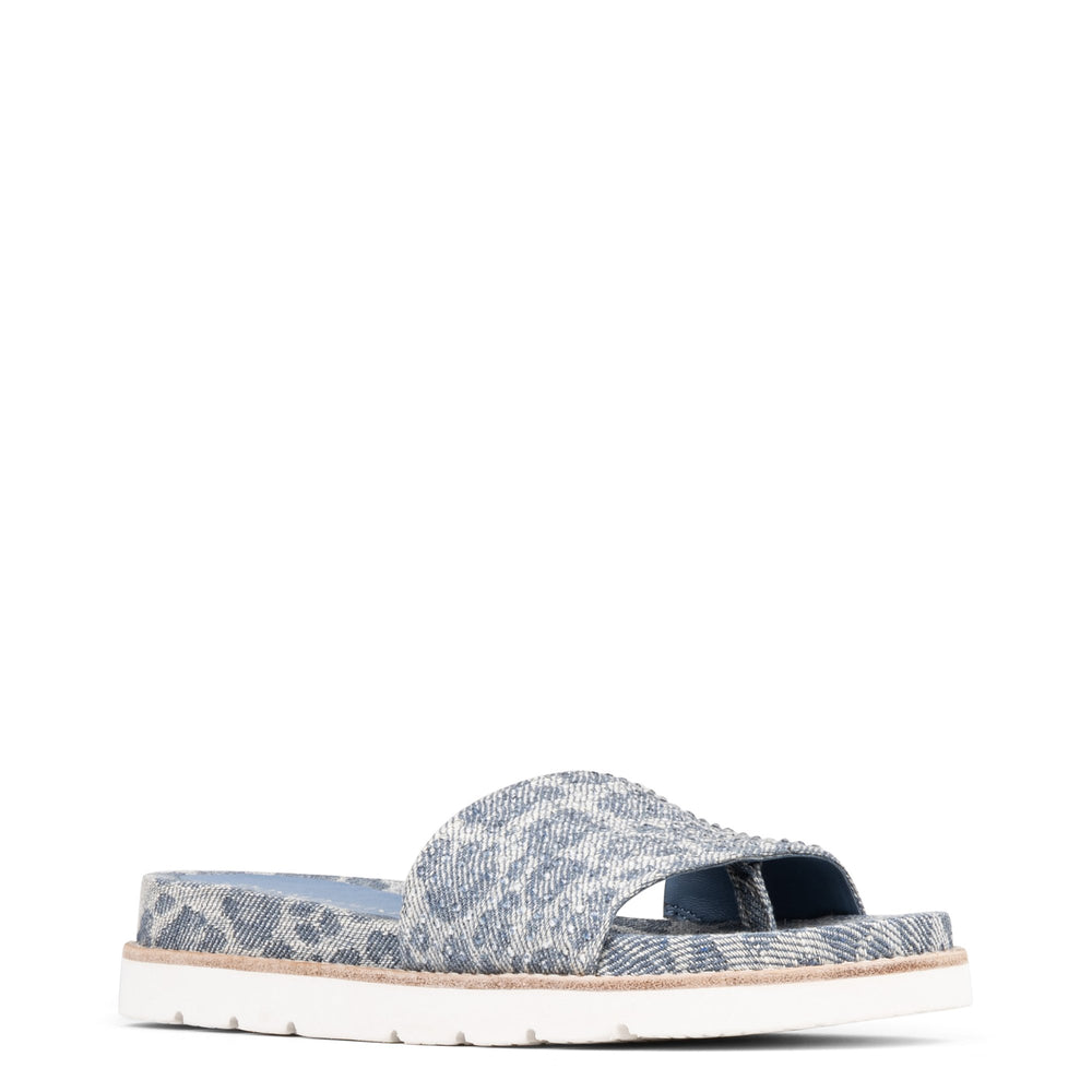 JOELLA - Denim Leopard | Donald Pliner Casual
