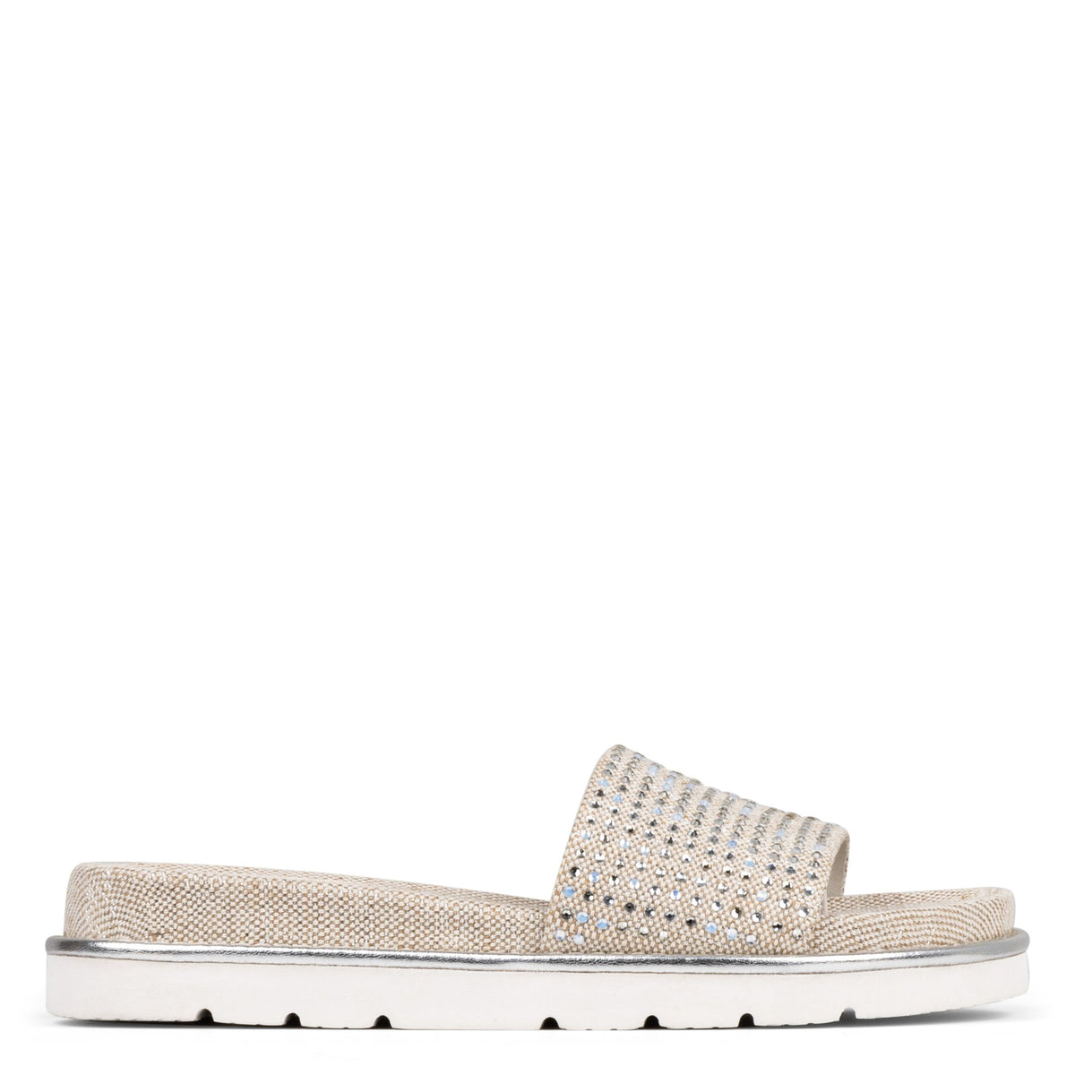 JOELLA - Silver Embellished | Donald Pliner Casual