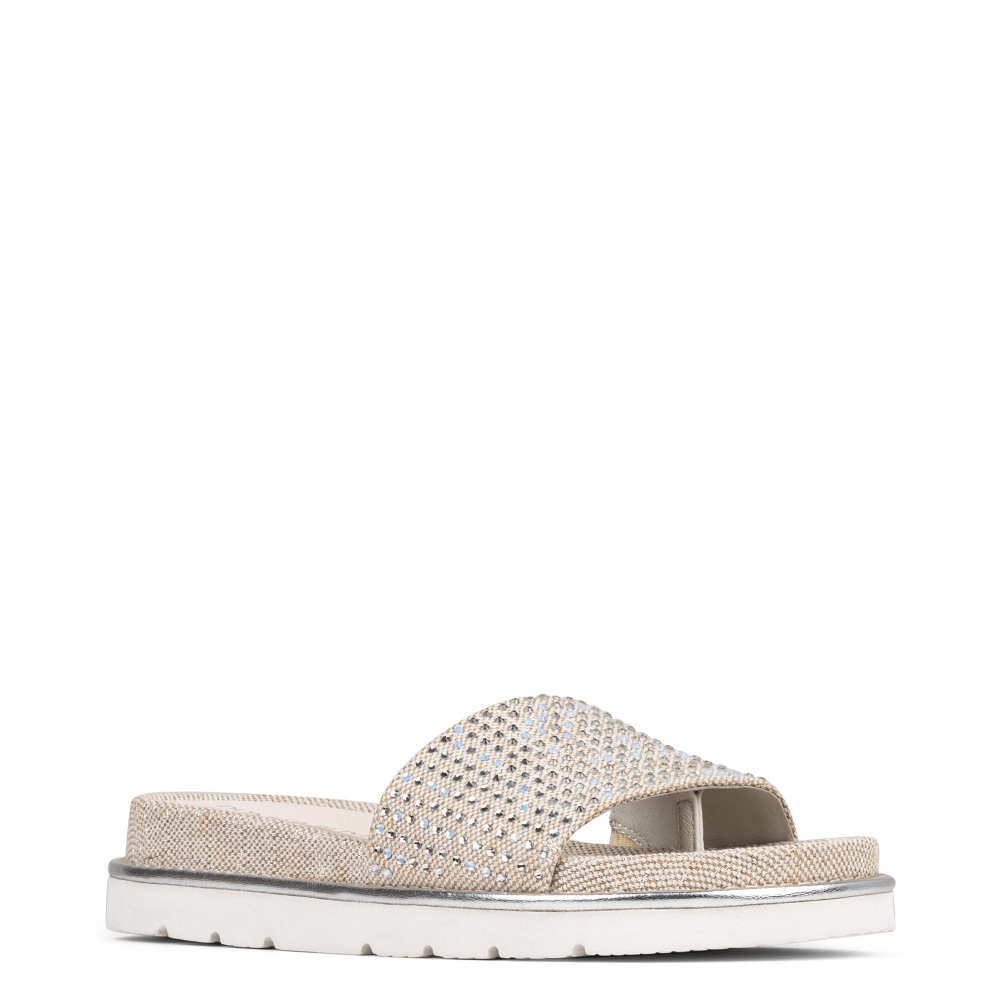 JOELLA - Silver Embellished | Donald Pliner Casual