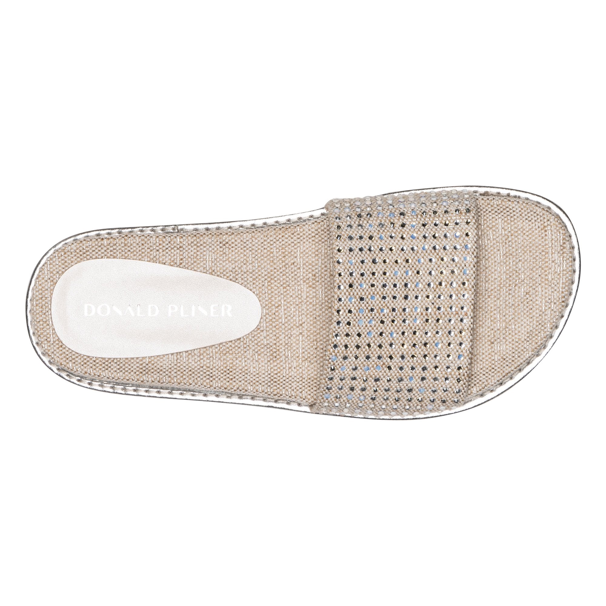 JOELLA - Silver Embellished | Donald Pliner Casual