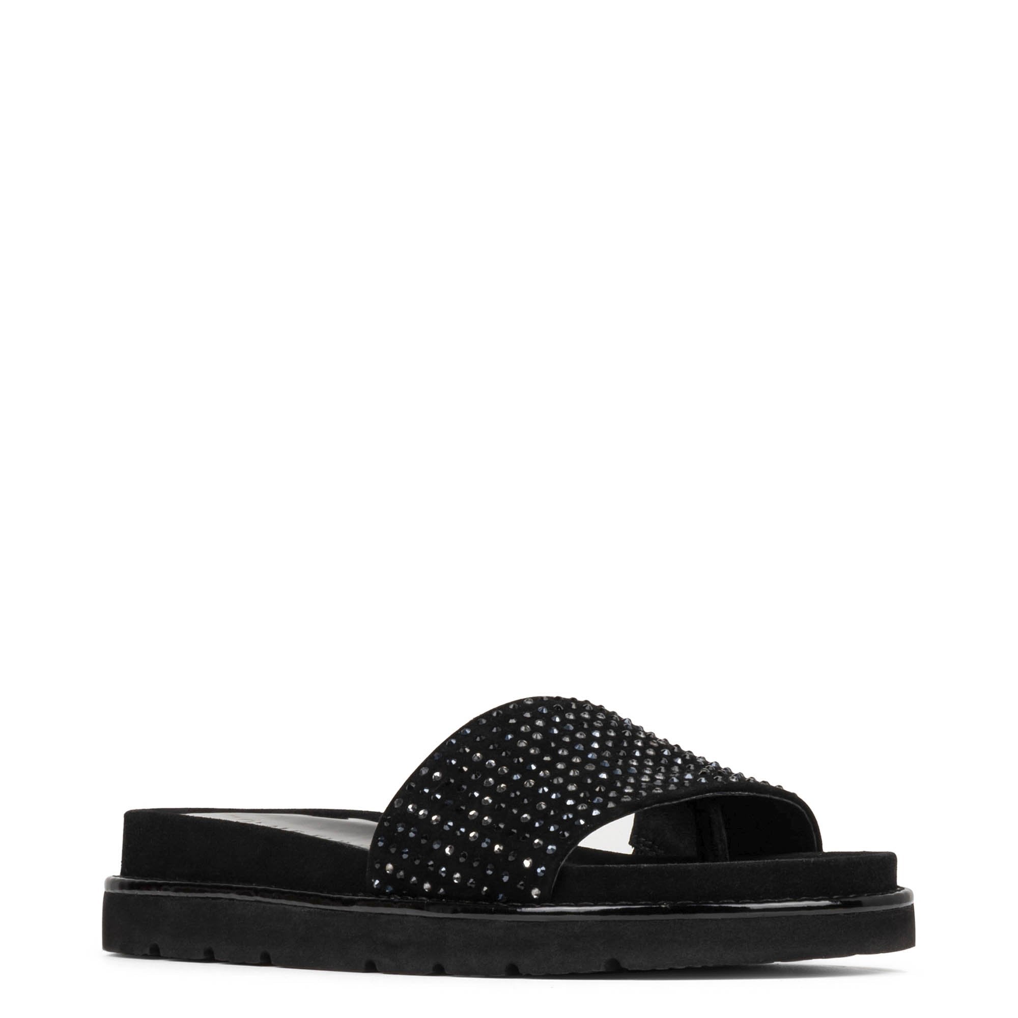 JOELLA - Black Embellished | Donald Pliner Casual
