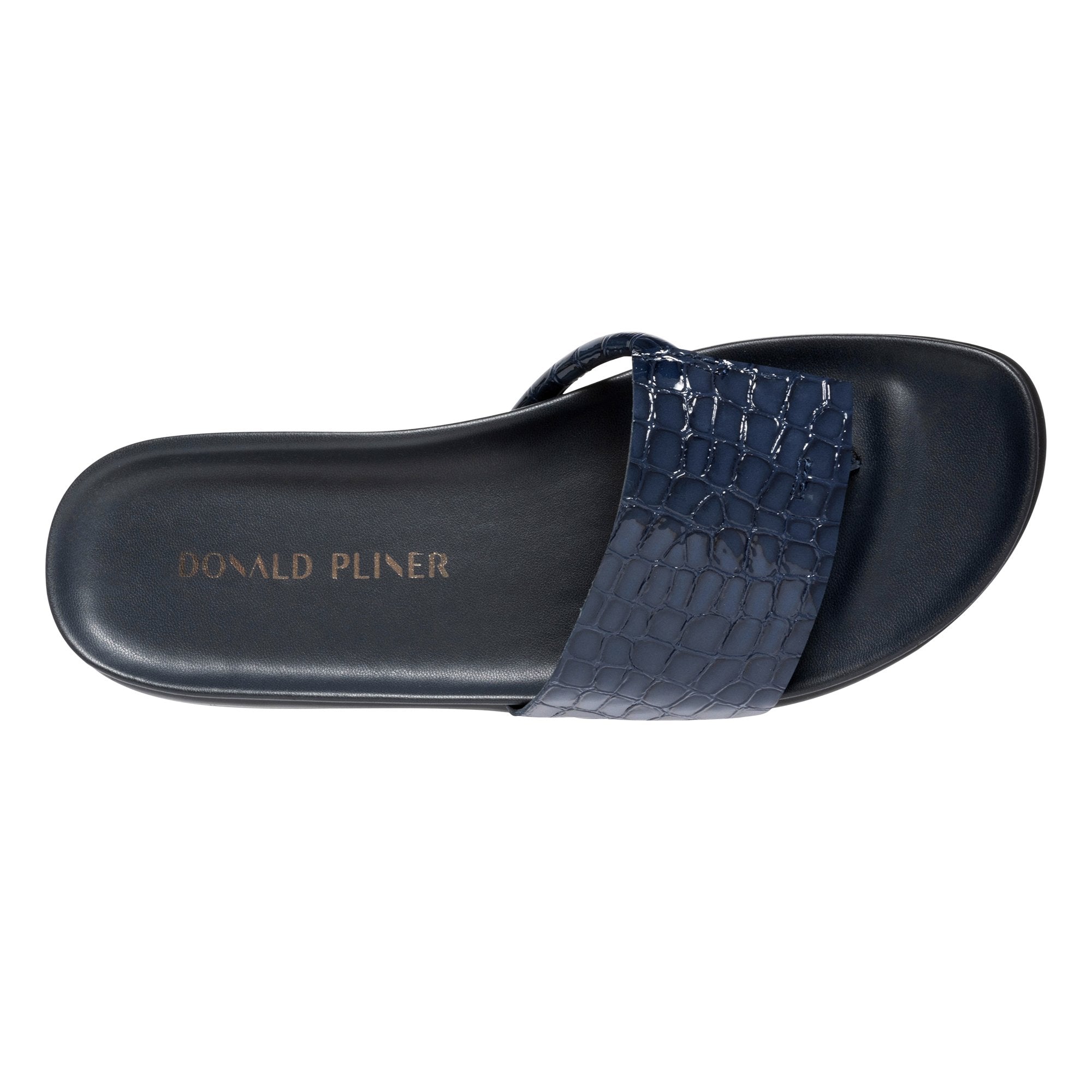 FIFI - Navy Croco | Donald Pliner Casual