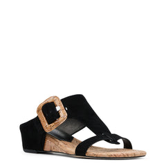 OFELIA - Black Cork | Donald Pliner Casual