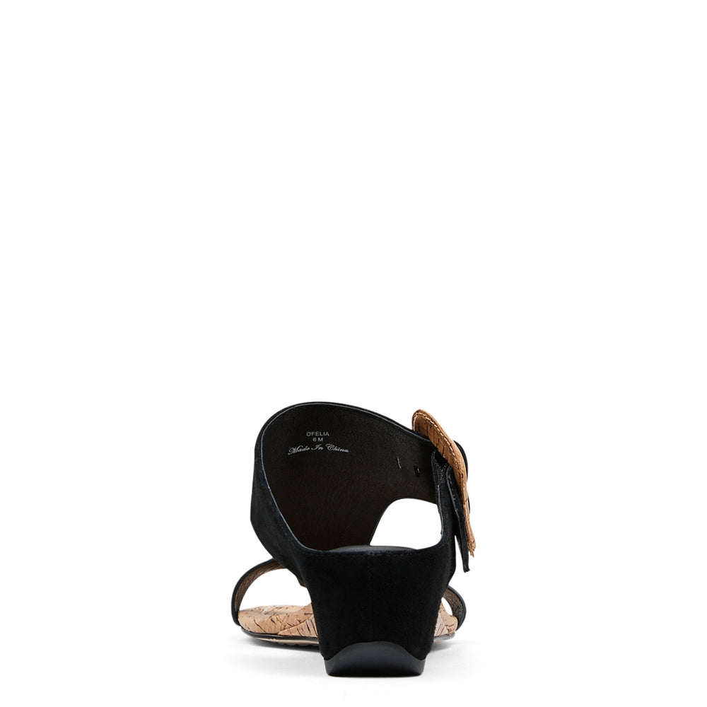 OFELIA - Black Cork | Donald Pliner Casual