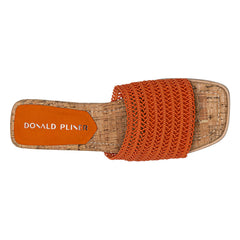 CLODIE - Orange Woven | Donald Pliner Casual