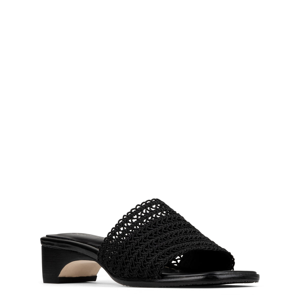 CLODIE - Black Woven | Donald Pliner Casual