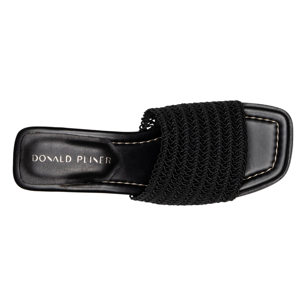 CLODIE - Black Woven | Donald Pliner Casual